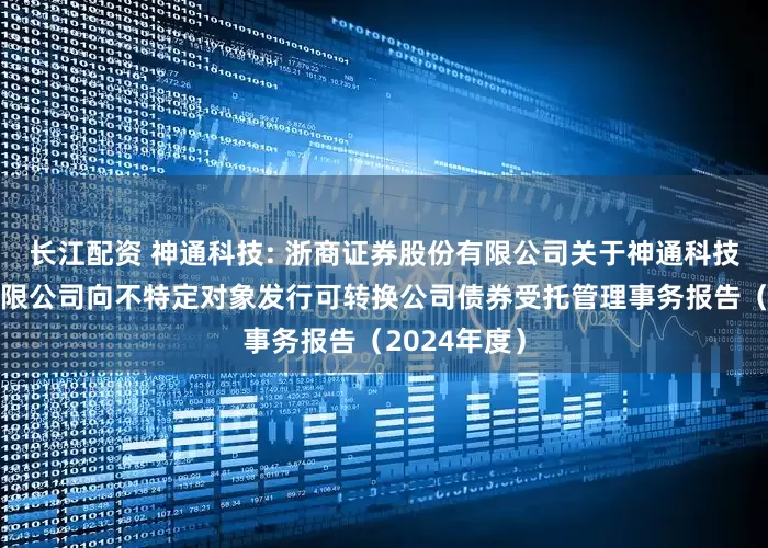 长江配资 神通科技: 浙商证券股份有限公司关于神通科技集团股份有限公司向不特定对象发行可转换公司债券受托管理事务报告（2024年度）